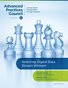 Cover image for Selecting Digital Data Stream Winners